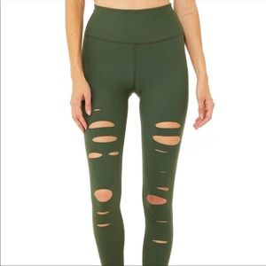 Alo Yoga Ripped Warrior leggings